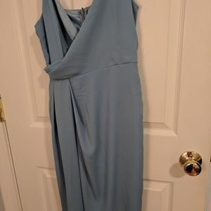 Cooper Street Ember Glow drape dress